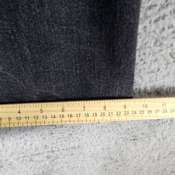 GAP Jeans Womens 29 Petite Black Stretch Mid Rise Long And Lean Flare - Picture 8 of 14